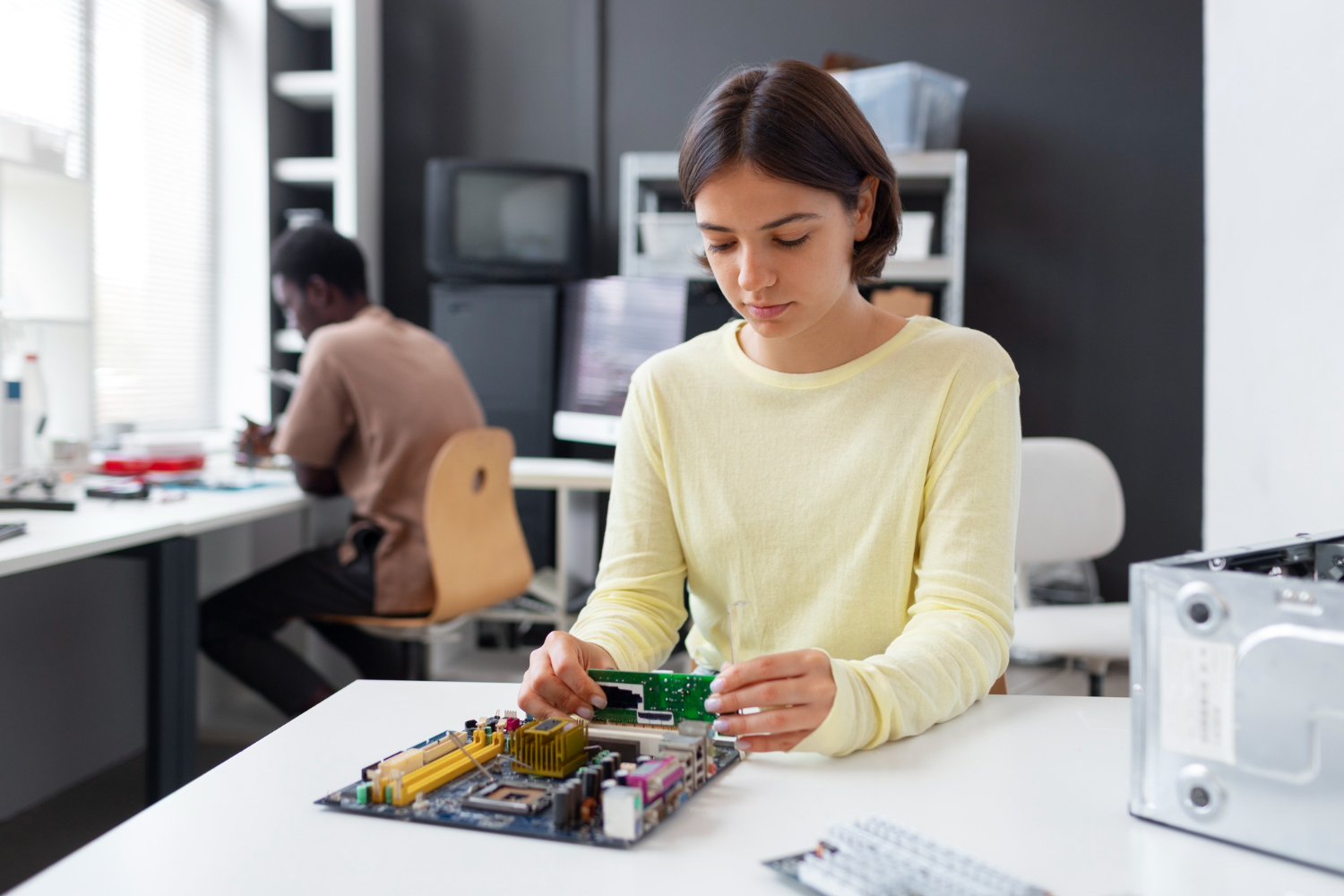 การฝึกงานด้าน Computer Refurbishment